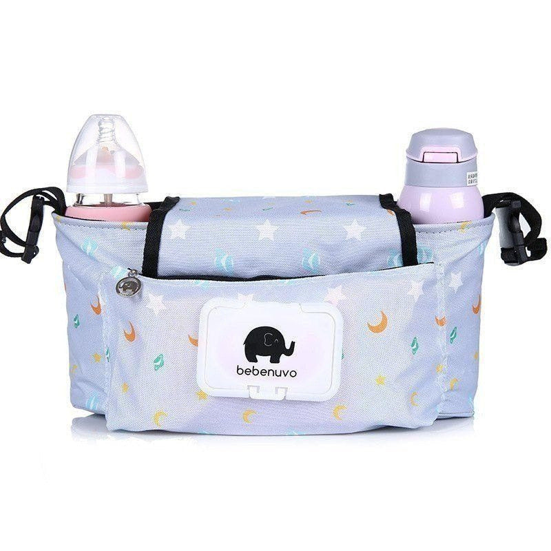 Baby Diaper Bag for Stroller Large Capacity Travel Mommy Organizer
