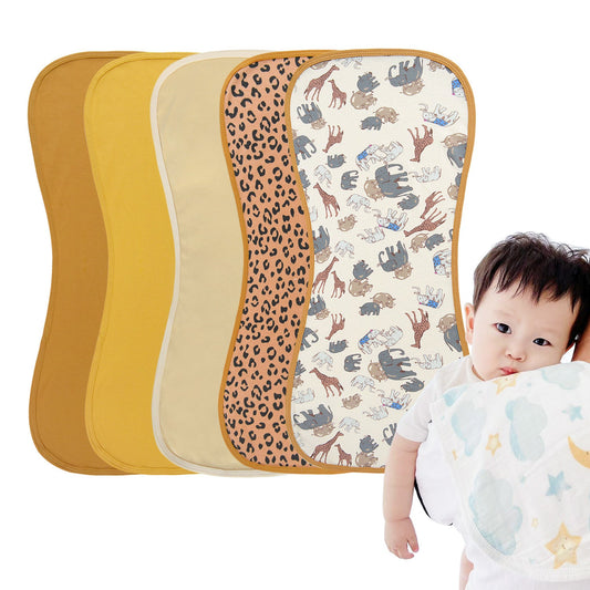 Newborn And Infant Cotton Burp Clothsbibs