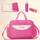 5-Piece Mother Diaper Bag Set Large Maternity Handbag and Accessories