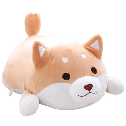 Cute Fat Shiba Inu Plush Toy Soft Kawaii Dog Pillow