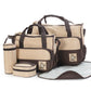 Baby Diaper Bag Set for Mom with Bottle Holder Stroller