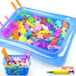 Magnetic Water Baby Fishing Toy Fish Sets