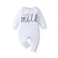 Alphabet casual baby clothes