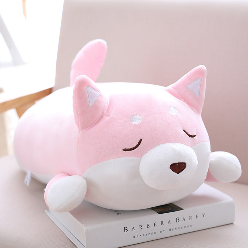 Cute Fat Shiba Inu Plush Toy Soft Kawaii Dog Pillow