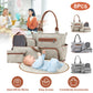 8Pcs Baby Nappy Diaper Bags Set