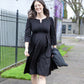 Sarah Empire Maternity & Nursing Dress in TENCEL (Regular & Petite)