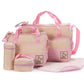 Baby Diaper Bag Set for Mom with Bottle Holder Stroller