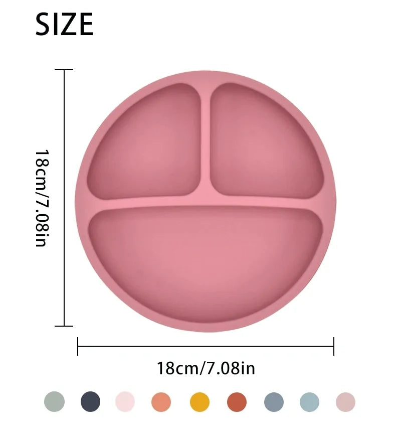 Silicone Baby Feeding Spoon Set - # BAGE21110006