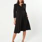 Sarah Empire Maternity & Nursing Dress in TENCEL (Regular & Petite)