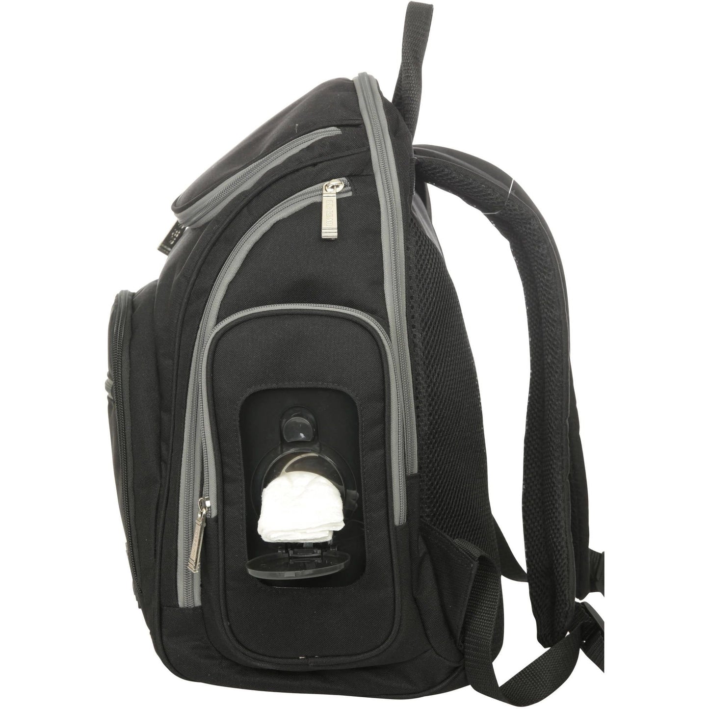 Baby Boom Diaper Bag Backpack Adjustable Shoulder Strap Black