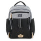 Baby Boom Backpack Diaper Bag with Adjustable Shoulder Strap, Heather Grey
