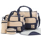 Baby Diaper Bag Set for Mom with Bottle Holder Stroller