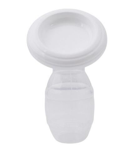 Silicone Manual Breast Pump Strong Suction Breastfeeding Milk Collector