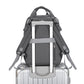Multi-functional Diaper Bag With A Baby Changing Pad And A Warming Compartment