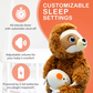 Baby Shusher Sloth Plush Sound Machine Soothing Toy for Babies