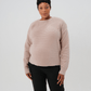 Button-Shoulder Maternity & Nursing Sweater w/Thumbhole Feature