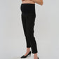 Slim Leg Maternity Work Pants in Black