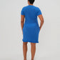 Short Sleeve Knit Maternity Dress with Playful Hem Detail