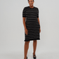 Louie Striped Knit Maternity & Nursing Dress