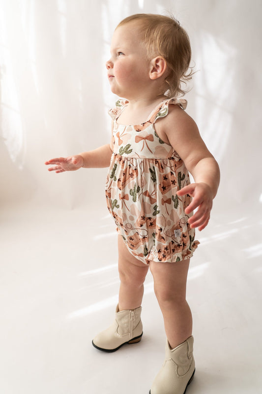 Cowgirl Bubble Romper