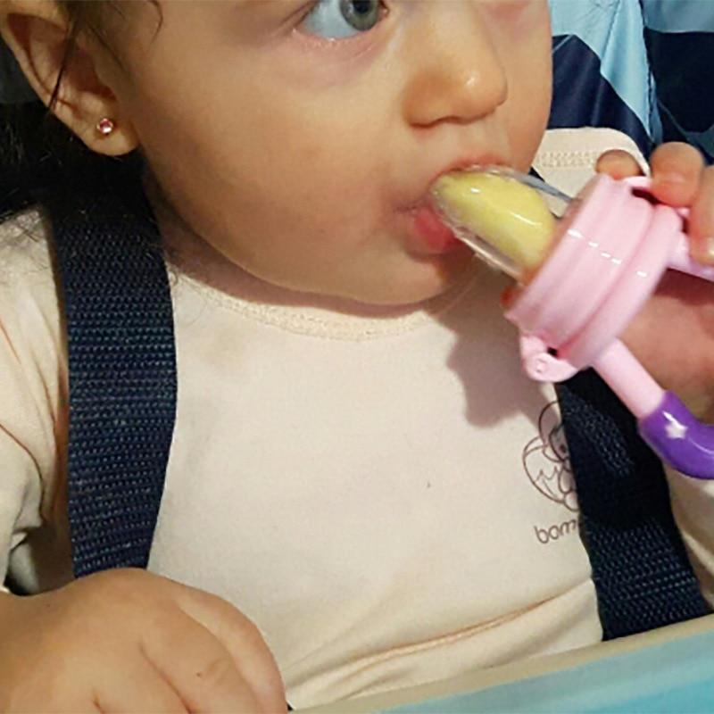 Baby Pacifier Feeder Infant Nipple Soother Fruit Food Dummy