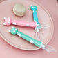 Baby Soft Silicone Spoon Candy Color Temperature Sensing Feeding Tool