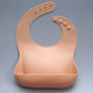 Newborn Solid Silicone Baby Feeding Bib Burp Cloth Fashionable
