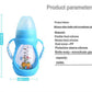 Infant Silicone Glass Feeding Bottle Baby Drink Water Feeding Bottle