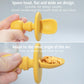 Big Baby Feeding Spoon and Fork Set Soft Silicone Flatware