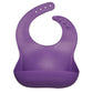 Newborn Solid Silicone Baby Feeding Bib Burp Cloth Fashionable