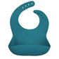 Newborn Solid Silicone Baby Feeding Bib Burp Cloth Fashionable