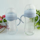 White Bottle Grip Handle for Natural Wide Mouth Baby Bottles