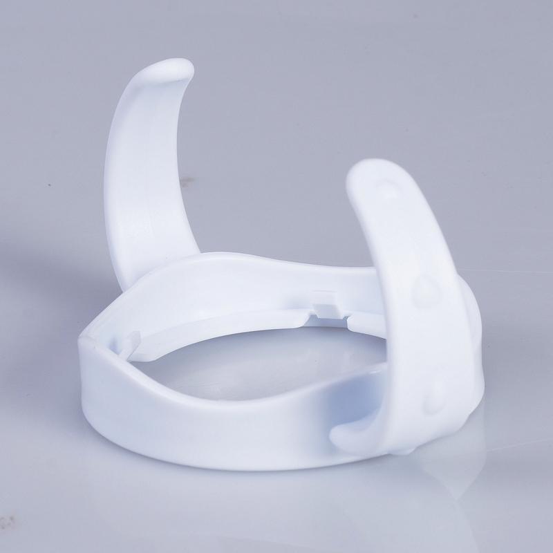White Bottle Grip Handle for Natural Wide Mouth Baby Bottles