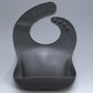 Newborn Solid Silicone Baby Feeding Bib Burp Cloth Fashionable