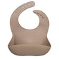 Newborn Solid Silicone Baby Feeding Bib Burp Cloth Fashionable