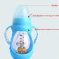 Infant Silicone Glass Feeding Bottle Baby Drink Water Feeding Bottle