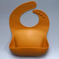 Newborn Solid Silicone Baby Feeding Bib Burp Cloth Fashionable