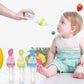 Baby Feeding Bottle with Squeeze Spoon Training Feeder for Infants