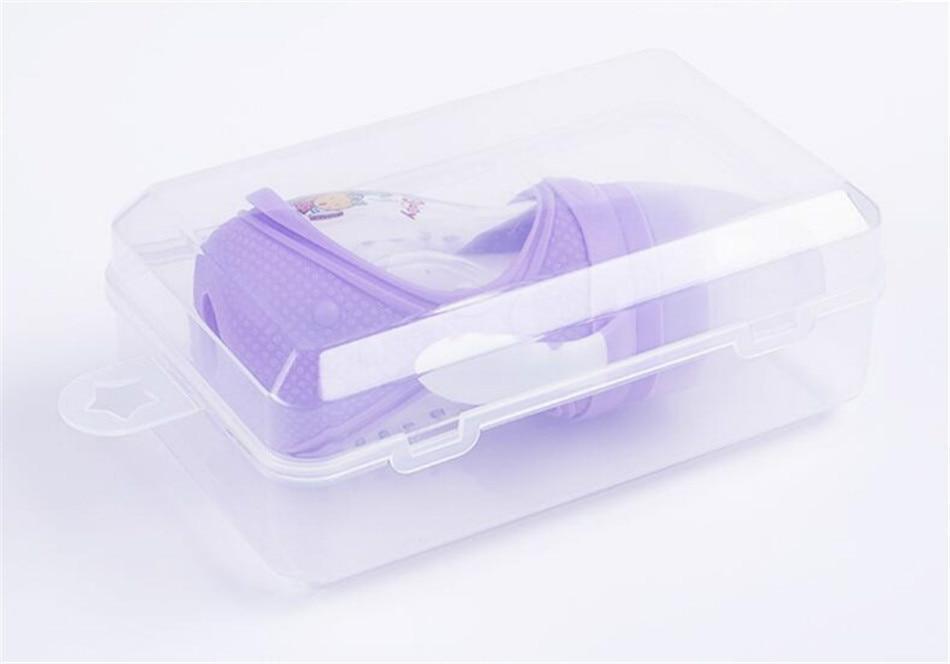 Infant Silicone Glass Feeding Bottle Baby Drink Water Feeding Bottle