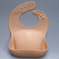Newborn Solid Silicone Baby Feeding Bib Burp Cloth Fashionable