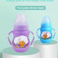 Infant Silicone Glass Feeding Bottle Baby Drink Water Feeding Bottle