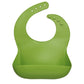 Newborn Solid Silicone Baby Feeding Bib Burp Cloth Fashionable