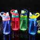 480ML Kids Water Cup Safe Baby Feeding Cup with Straw