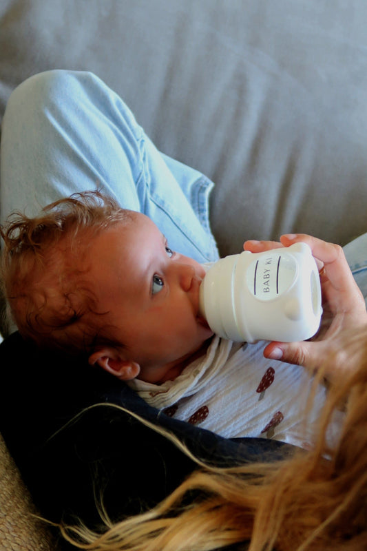 Baby Ki 3-Pack 4oz Glass Bottle