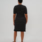 Louie Striped Knit Maternity & Nursing Dress