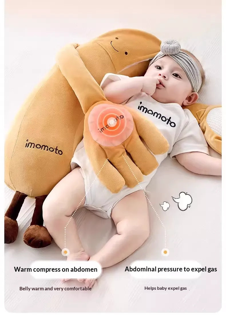 Baby Banana Teether Safe Silicone Teething Toy for 0–12 Months