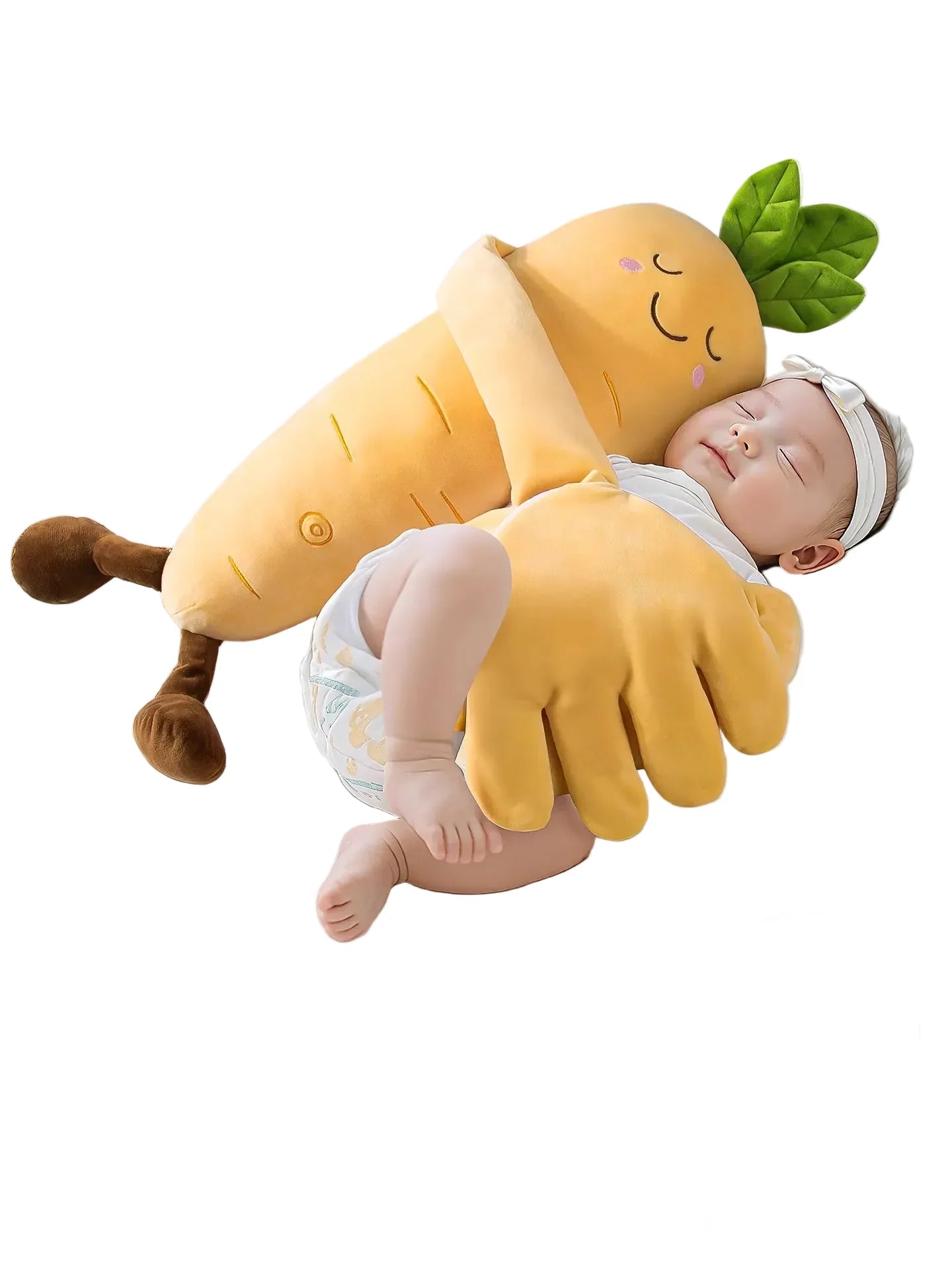 Baby Banana Teether Safe Silicone Teething Toy for 0–12 Months