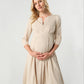 Sarah Empire Maternity & Nursing Dress in TENCEL (Regular & Petite)