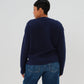 Button-Shoulder Maternity & Nursing Sweater w/Thumbhole Feature