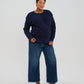 Button-Shoulder Maternity & Nursing Sweater w/Thumbhole Feature